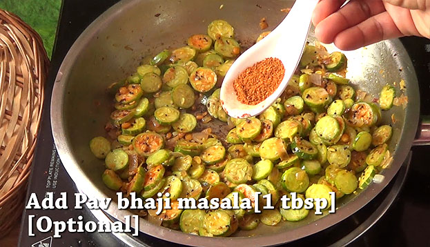 Add pav bhaji masala