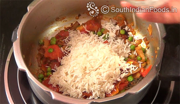 Add basmathi rice