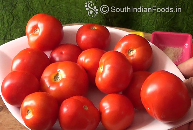 Take 10 tomatoes