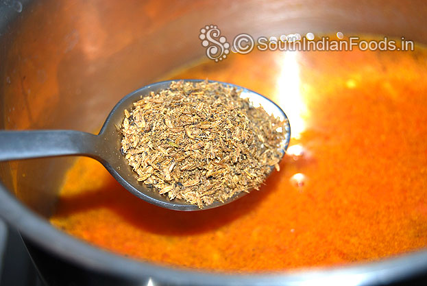 Add freshly ground pepper & cumin powder