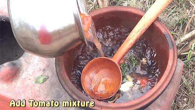 Add Tomato mixture