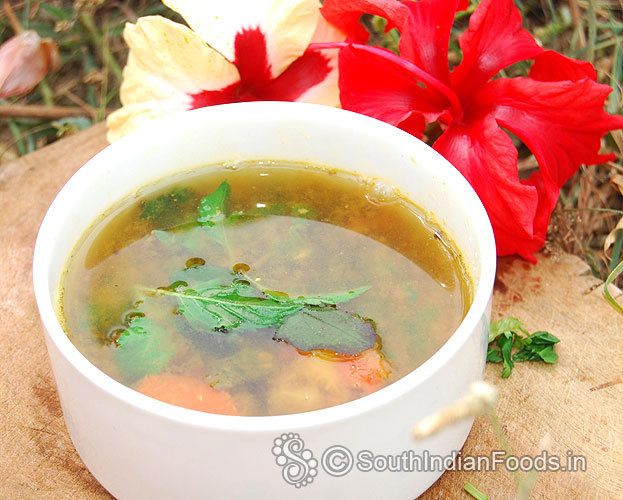 Basil rasam