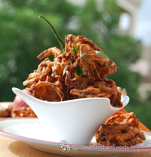 Kerala special onion pakoda