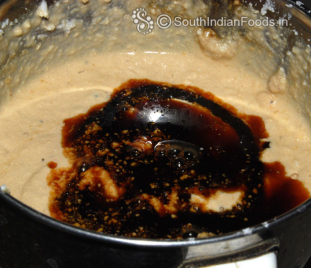 Grind to fine batter