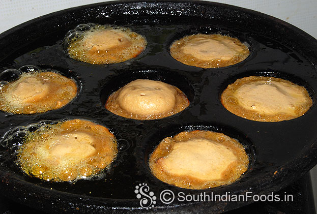 One side of appam ready