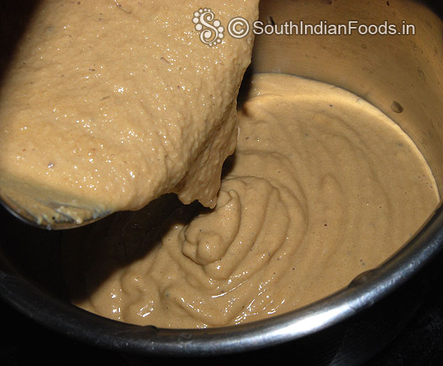 Transfer batter to a bowl