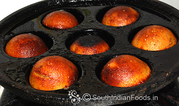 Delicious unniyappam ready