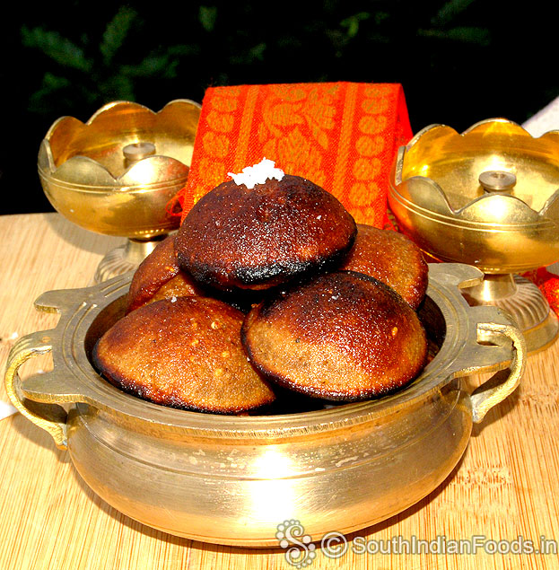 Raw rice appam