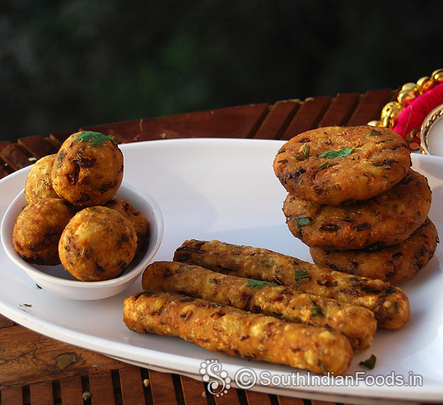 Vazhakai vadai-3-1 simple & healthy snacks