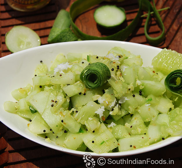 Cucumber thoran