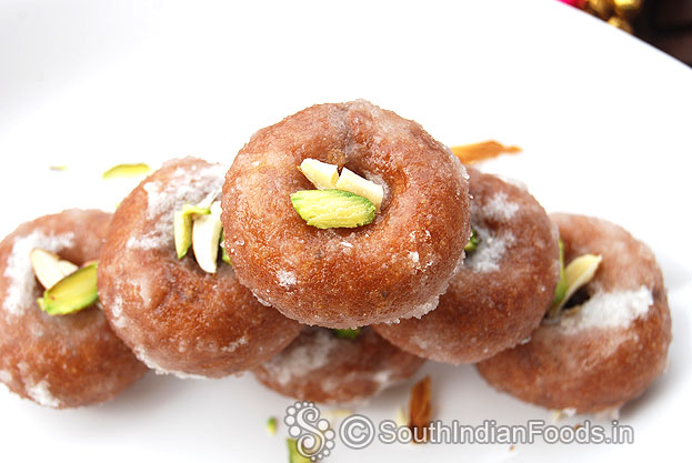 Perfect textured wheat badusha