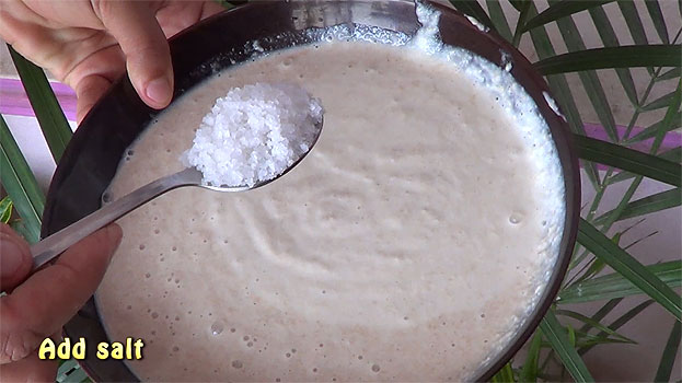 Add sea salt mix well