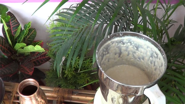 Wheat batter ready