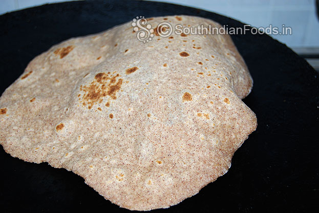 Heat iron dosa cook both sides.