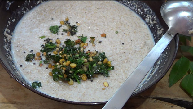 Add seasoned ingredients