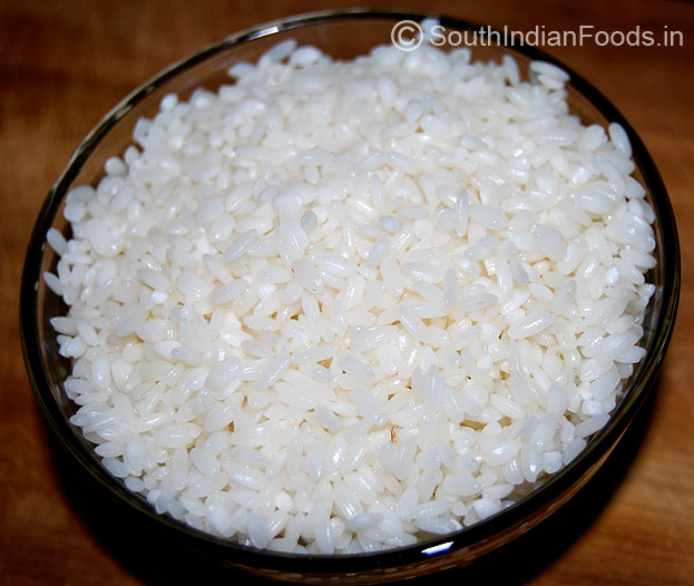 Soaked Idli Rice