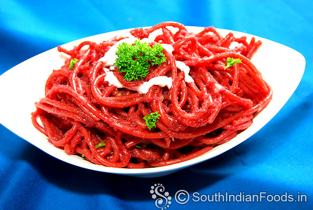 Beetroot Spagetti