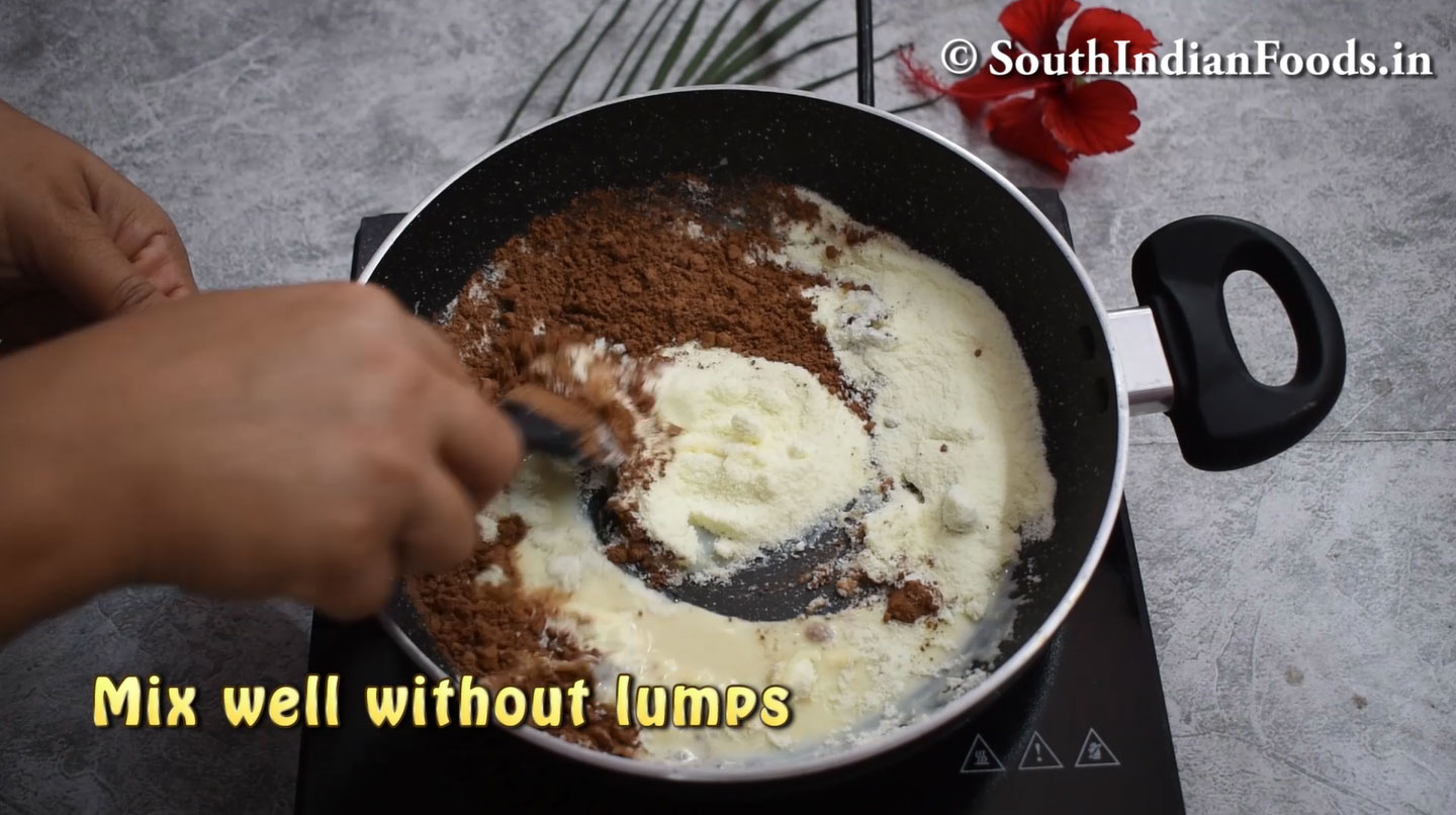 Instant Chocolate Peda in 10 min
