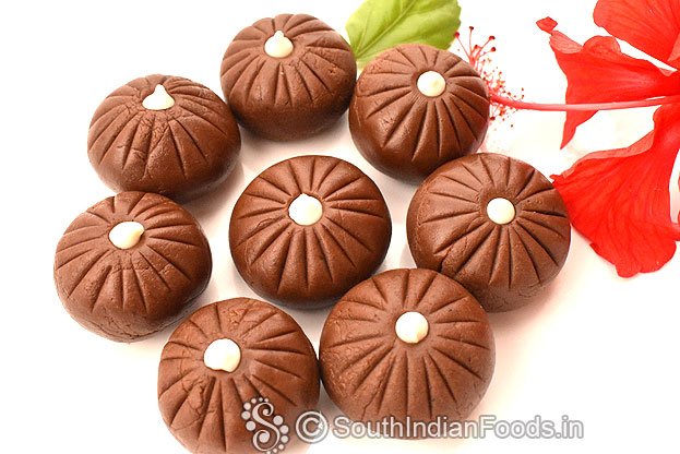 Instant Chocolate Peda in 10 min
