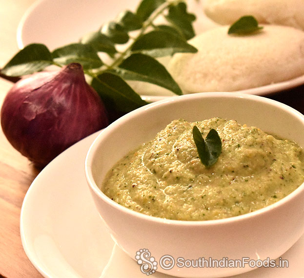 Karipatta pyaz ki chutney