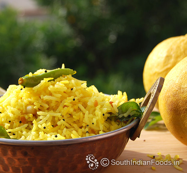 Instant citron rice