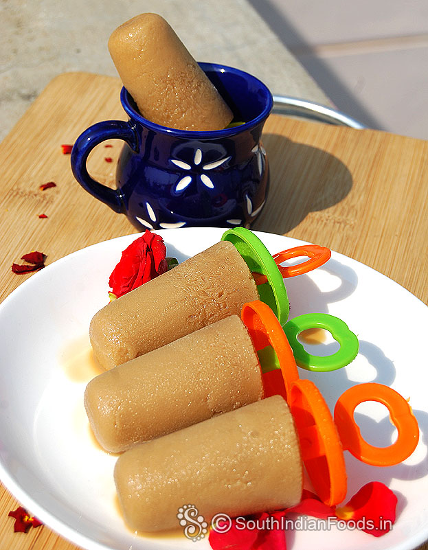 Creamy coffee kulfi