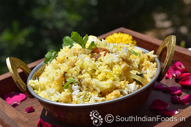 Instant dum biryani