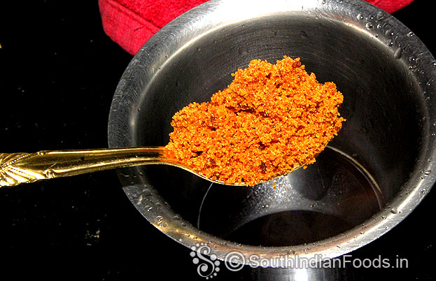 Add 2 tbsp jaggery mix well