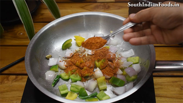 kadai paneer  step 13