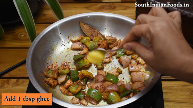 kadai paneer  step 15
