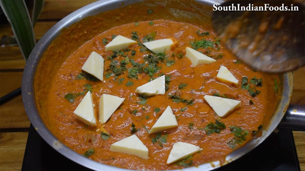 kadai paneer  step 21