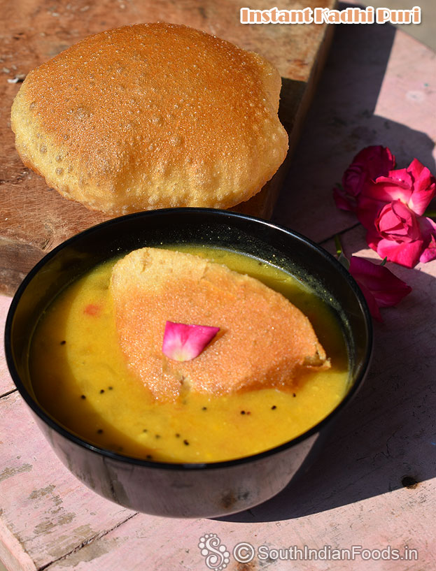 Puri kadhi