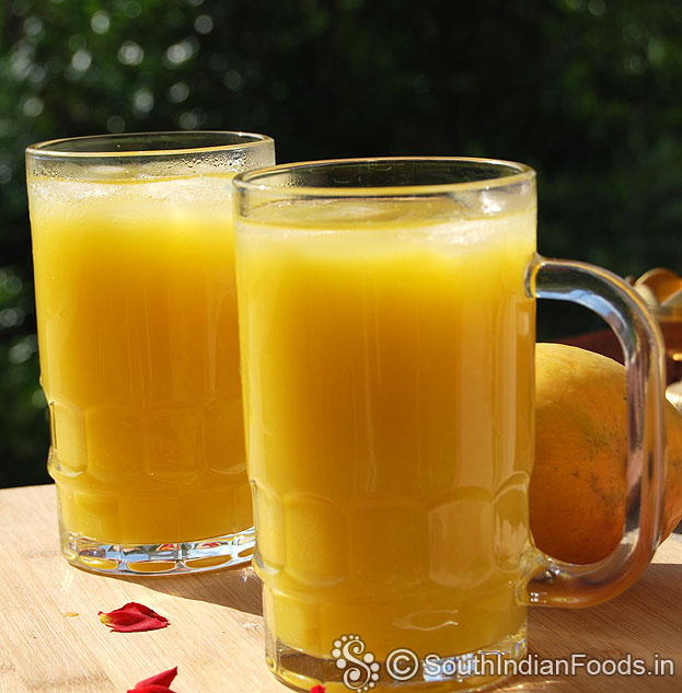 Mang ofrooti ready to serve, serve chilled