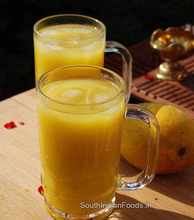 Homemade aam ka fruity