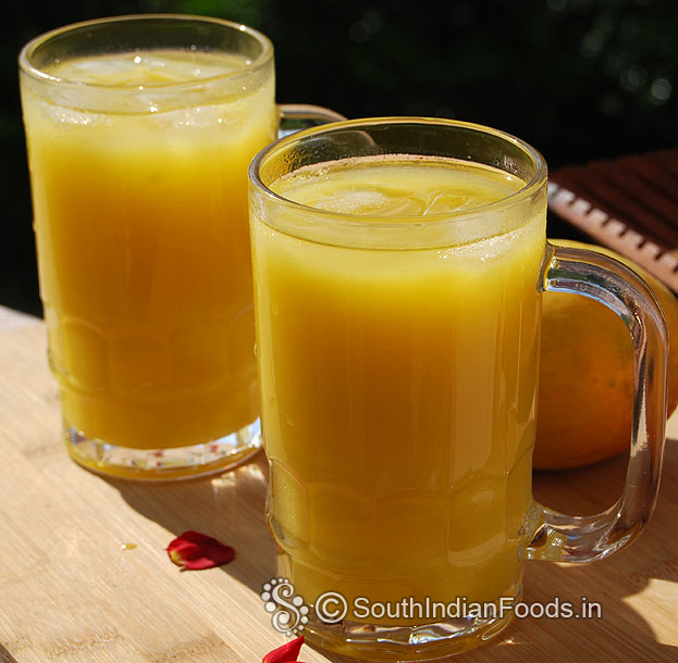 Instant mango frooti