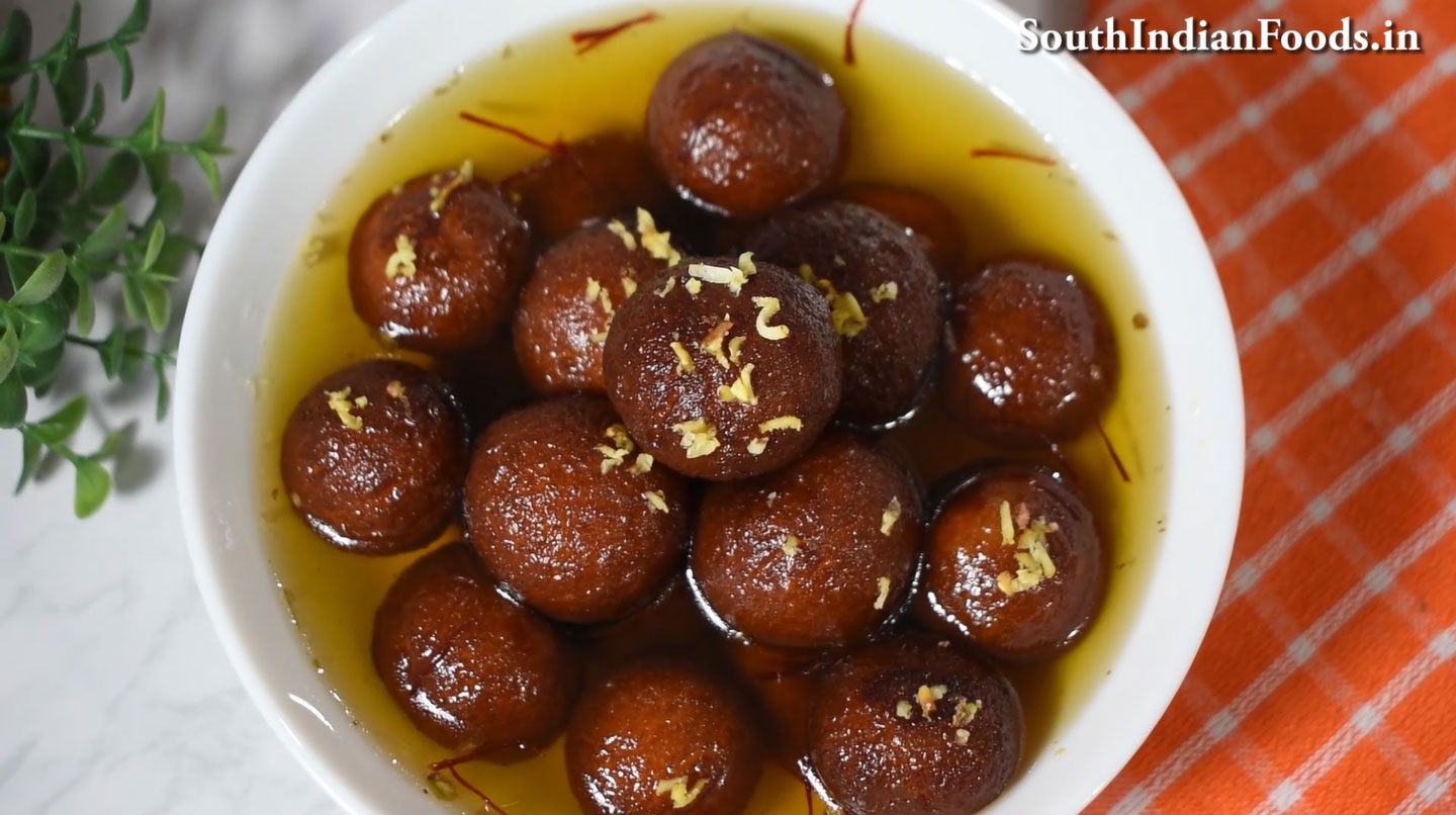 Instant milk powder gulab jamun