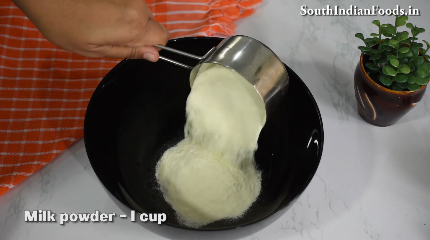 Instant milk powder gulab jamun
