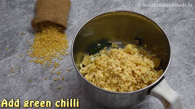 Spongy moong dal idli step 6