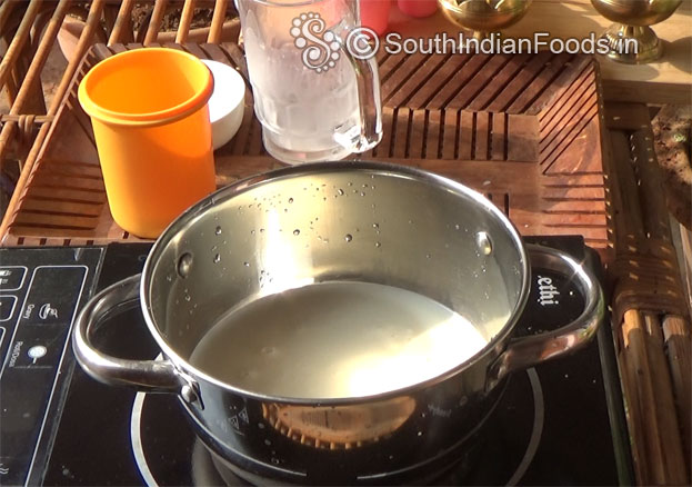 Boil milk