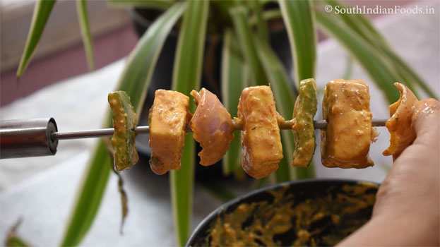 Instant paneer tikka step 19