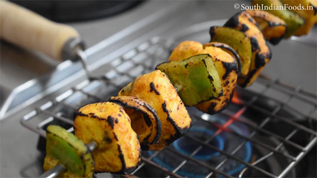 Instant paneer tikka step 21
