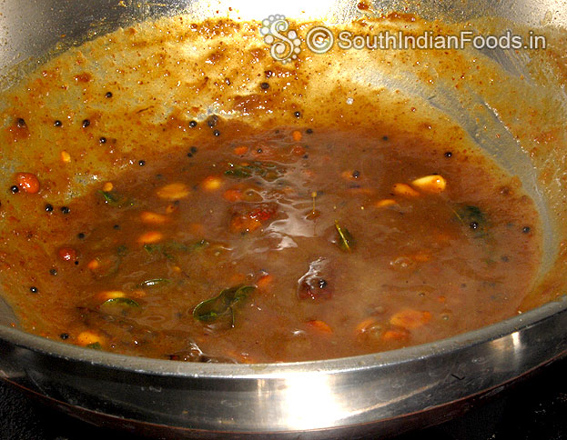 Cook on medium flame with out burning
