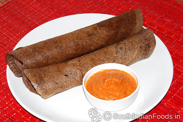 Finger millet dosa