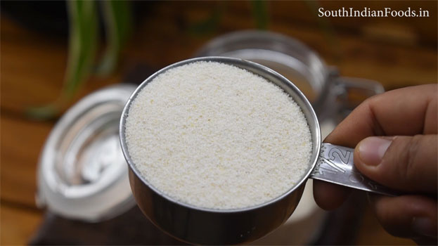 Ragi rava idli recipe step 1