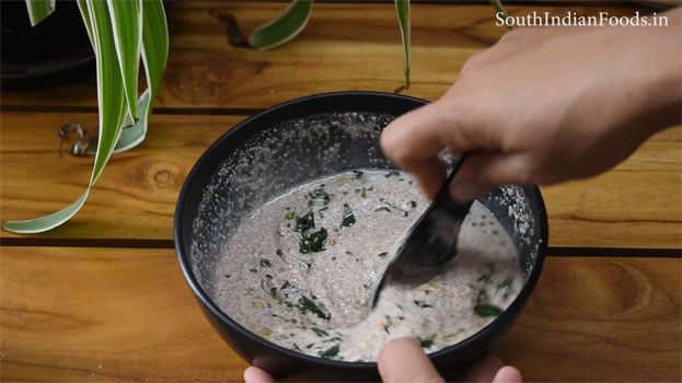 Ragi rava idli recipe step 13