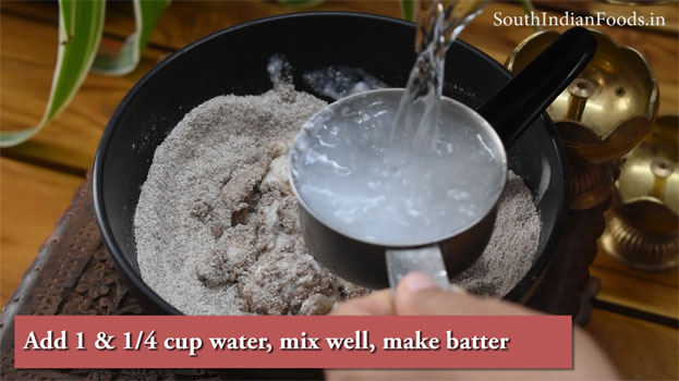 Ragi rava idli recipe step 5