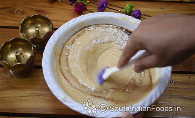 Instant eggless rava cake step 14