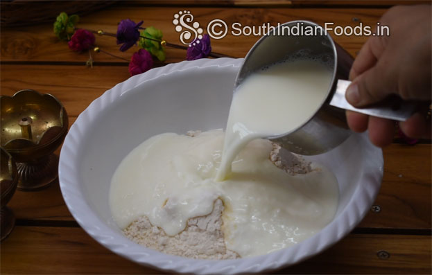 Instant eggless rava cake step 3