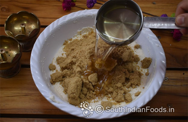 Instant eggless rava cake step 7