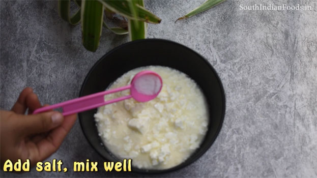 Instant rava idli without seasoning step 4